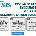 Learn how autosomal recessive and X-linked genetic eye diseases are inherited. Discover the value of carrier screening for family health planning in Lahore.