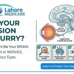 Learn how optic nerve disorders, brain pressure, and nervous system issues cause blurred vision. Explore causes and symptoms with Lahore Medicare.