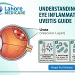 Discover what causes eye inflammation (uveitis), its primary risk factors, complications, and modern medical vision care options at Lahore Medicare.