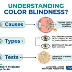 Learn what causes color blindness, red-green vs blue-yellow types, Ishihara testing, and modern management at Lahore Medicare