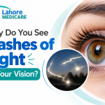Learn why you see flashes of light in your vision, understand vitreous detachment vs retinal tears, and know when to seek care at Lahore Medicare.