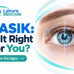 Learn how to determine if LASIK vision correction is right for you, candidate requirements, corneal thickness factors, and evaluation procedures at Lahore Medicare.